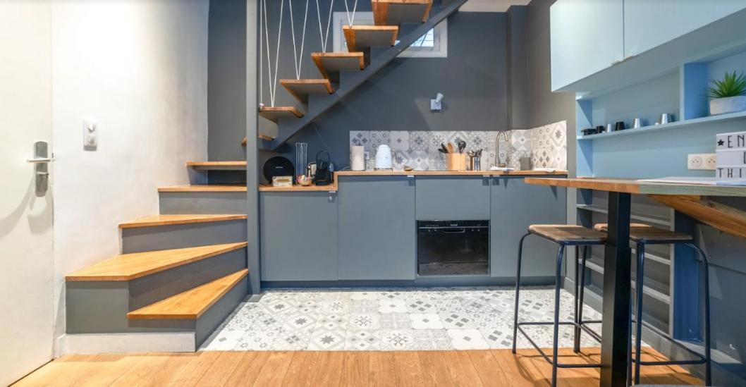 شقة Midoon Guest - Duplex D'Architect Paris 10Eme المظهر الخارجي الصورة